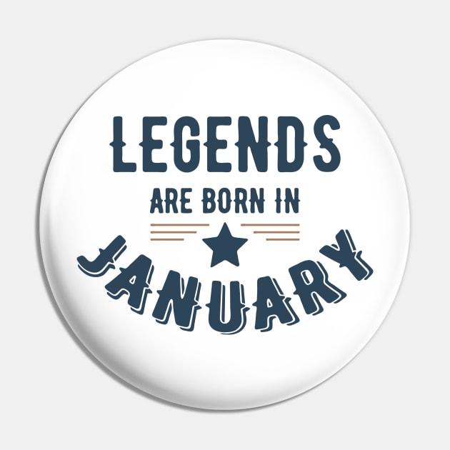 LEGENDS ARE BORN IN JANUARY Pin by vcent