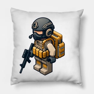 Tactical LEGO Pillow