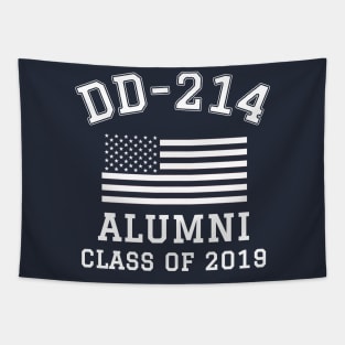 Patriotic DD-214 Alumni Class of 2019 Tapestry
