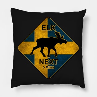 Swedish elk Pillow