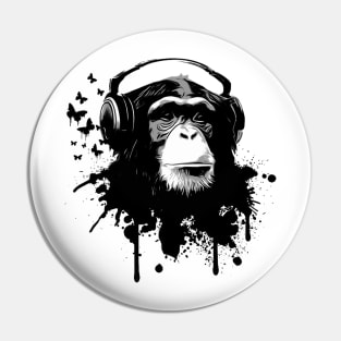 Monkey Animal Pin