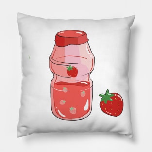 Strawberry Yogurt Drink! Pillow