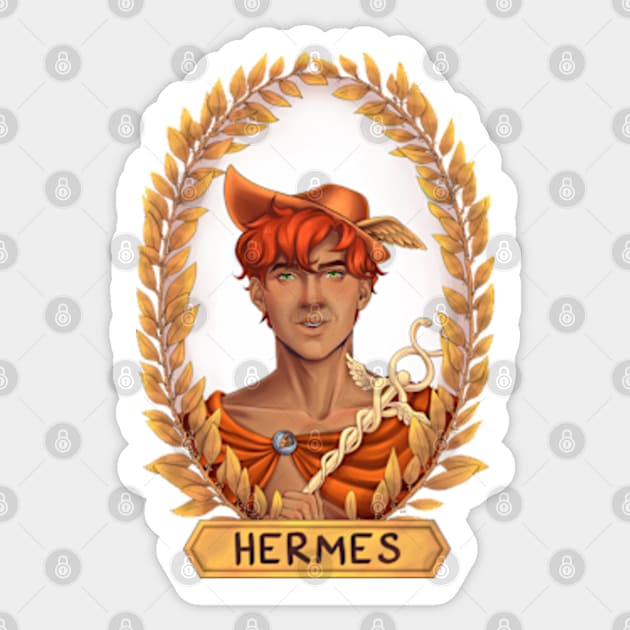 Greek God Hermes - God Hermes - Sticker