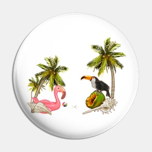 Tropical Theme Pin