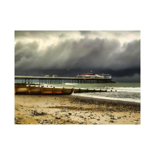 Cromer Pier Storm by avrilharris