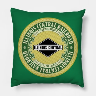 Illinois Central Railroad (18XX Style) Pillow