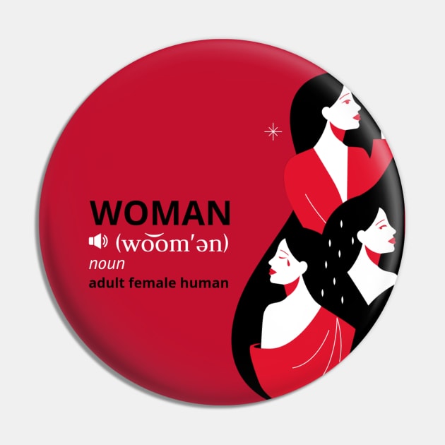 Woman Noun Adult Female Human Pin by GeeHanz