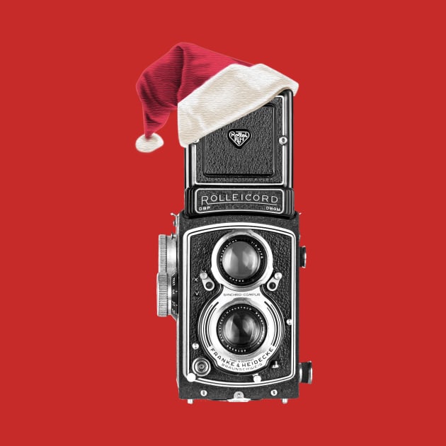 Christmas Vintage Camera by DecPhoto