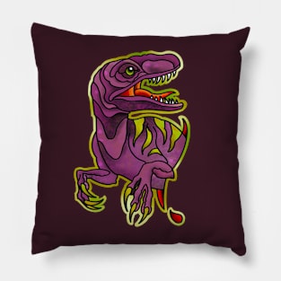 Pink dinosaur Pillow