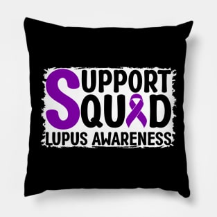 Support Squad Lupus Awareness Pillow