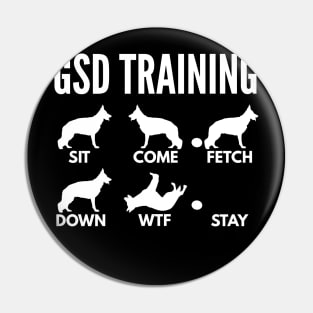 GSD Training GSD Dog Tricks Pin