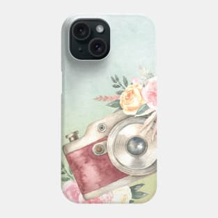 Vintage Camera Illustration Phone Case