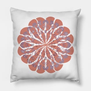 mandala Clamber Paint Pillow