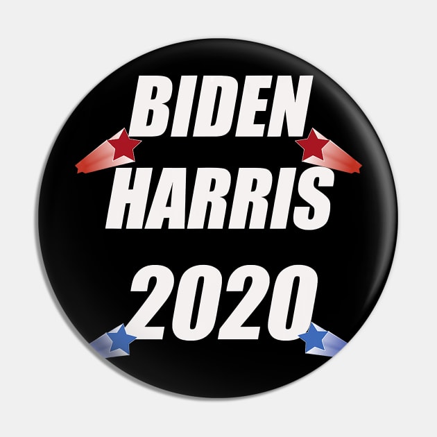 Biden Harris Election 2020 - Joe and Kamala 2020 anti -trump T-Shirt Pin by Danielss