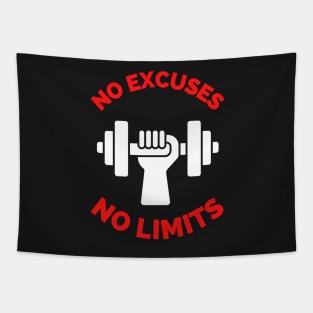 No Excuses No Limits Tapestry