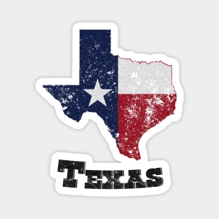 Vintage Texas State Flag Magnet