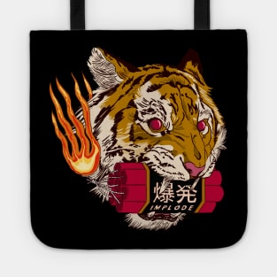 Tiger with dynamite Tote