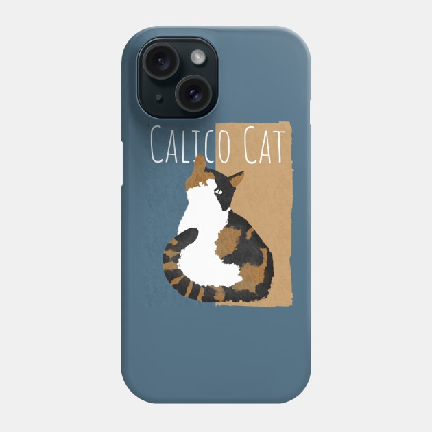 Calico Cat Phone Case by merahituhijau