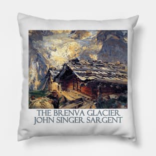 The Brenva Glacier by John Singer Sargent Pillow