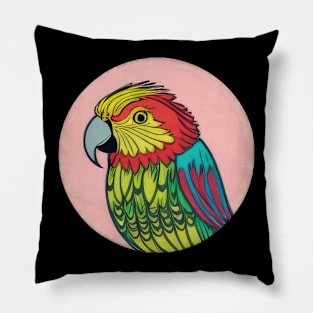 Beautiful Bright Parrot | Pillow