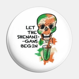 Shenanigans begin Pin