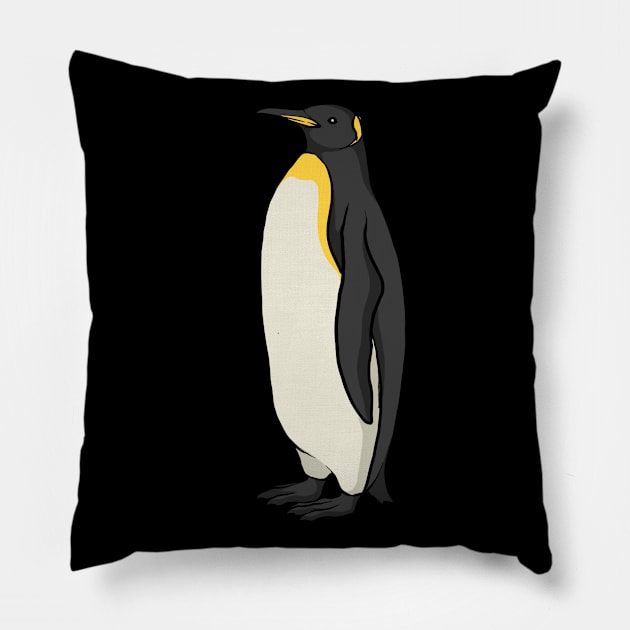 Penguin Pillow by fromherotozero