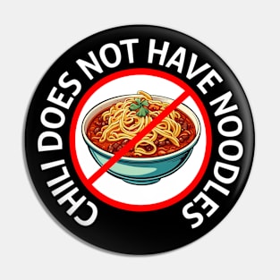 No Noodles! Pin