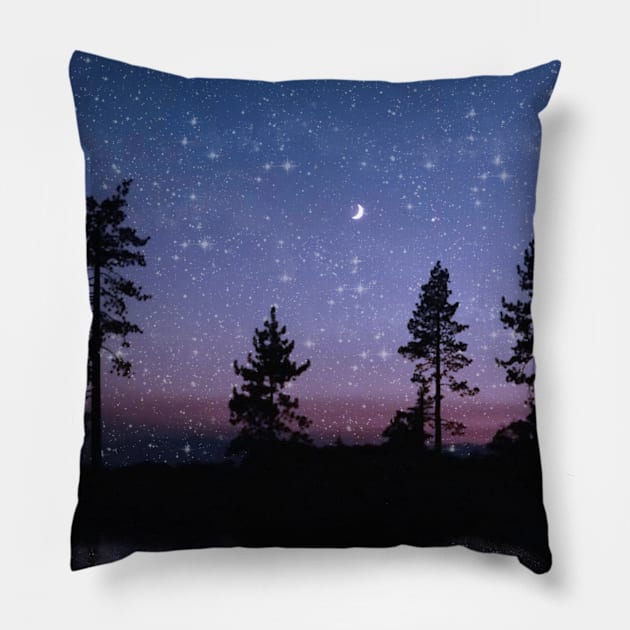 Twighlight Forest Pillow by Astrablink7