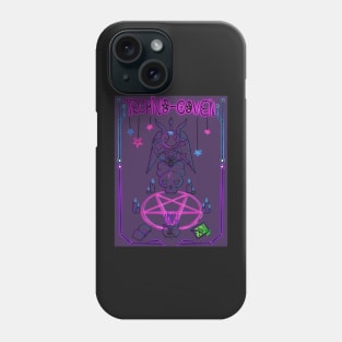 Mr Smiley Head, Techno-Coven GothCon 2022 Phone Case