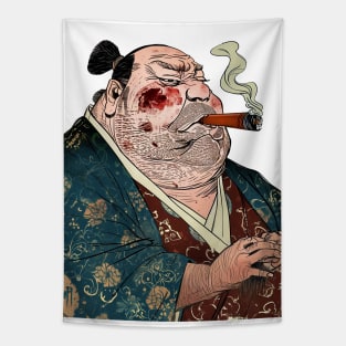 Puff Sumo: Tolerance is King Tapestry