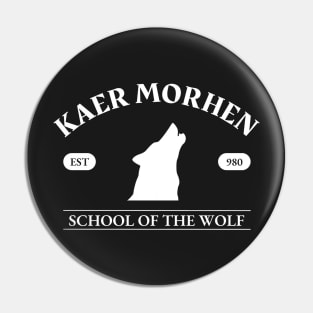 Kaer Morhen: School of the Wolf Collegiate (The Witcher) Pin