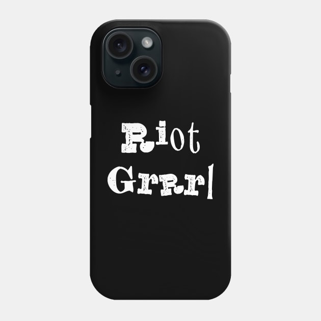 Riot Grrrl Phone Case by n23tees