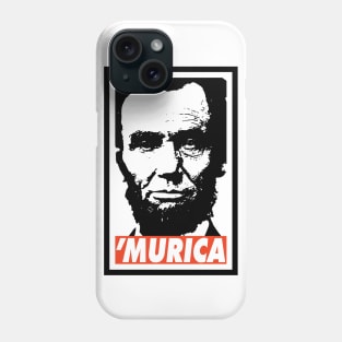 Abraham Lincoln Murica Phone Case