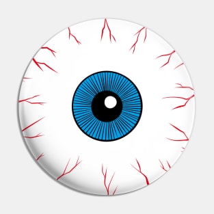 Eye am Blue Pin