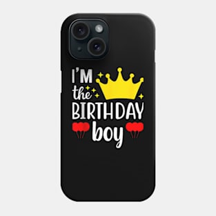 Golden Birthday Boys Party Decorations For Toddlers Birth Phone Case