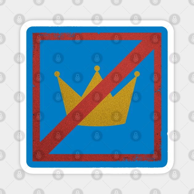 No-Kings-In-America Magnet by Creatifly Graphic Tees