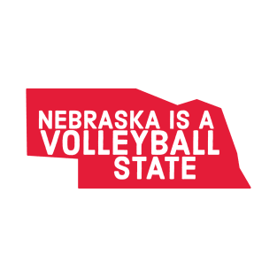 Nebraska is a volleyball state T-Shirt