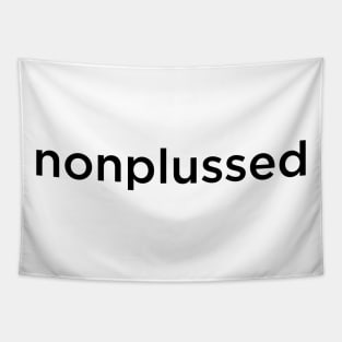 nonplussed - a dictionary word Tapestry