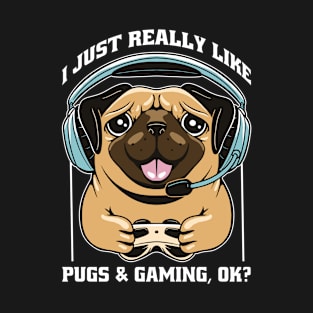 Pug Gamer's Delight Squad T-Shirt