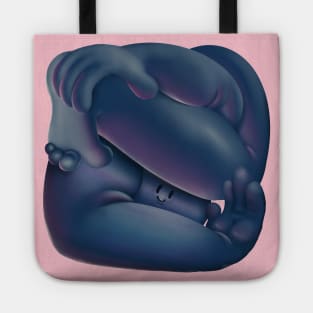 Squished buddy 3 Tote