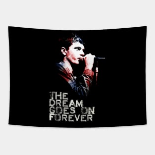 Ian Curtis Inspired Design Tapestry