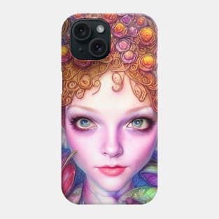 Beautiful Vibrant Faerie Princess Phone Case