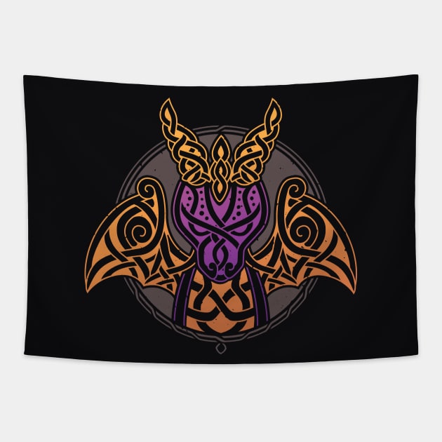 A Dragon Tale // Spyro, 90s Gaming, Retro, Viking Tapestry by Geekydog