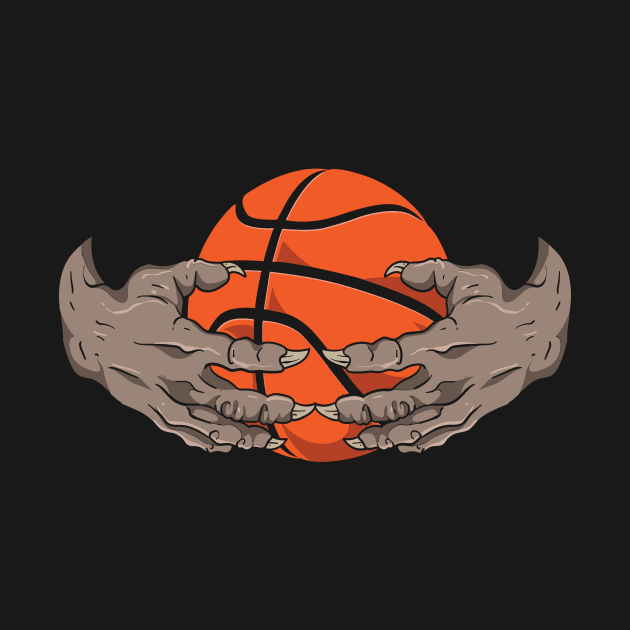 Basketball Beast Fashion Motif by Shirtjaeger