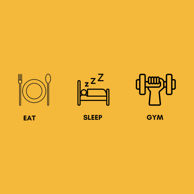 Eat Sleep Gym by Lionik09