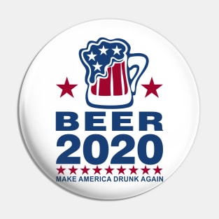 Vote Beer 2020 Pin