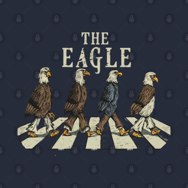 the eagles band retro by Aldrvnd