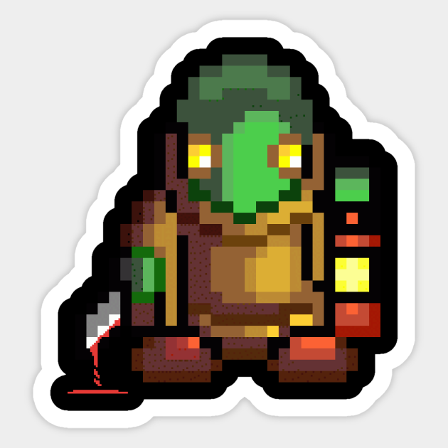 Tonberry Laminated Sticker