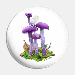 Amethyst Deceiver Pin