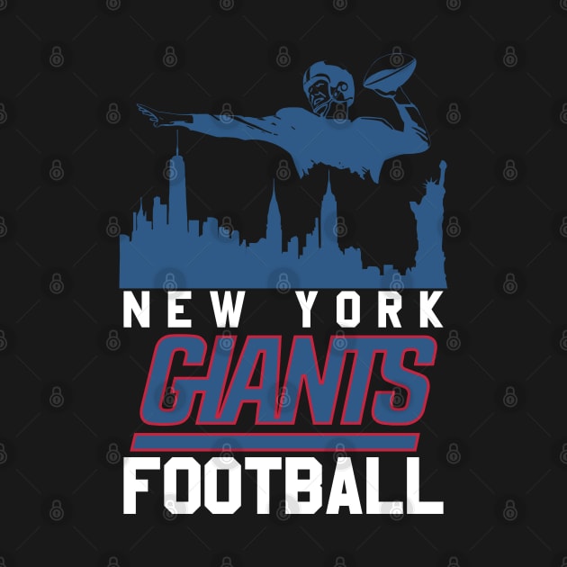 New York Giants Football - NY TOWN by Diamond Creative